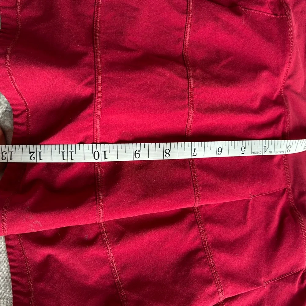 lululemon athletica pace rival Red A-Line Skirt skirt - Picture 10 of 10